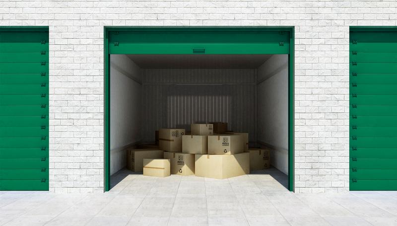 A storage unit at Amherstburg Storage